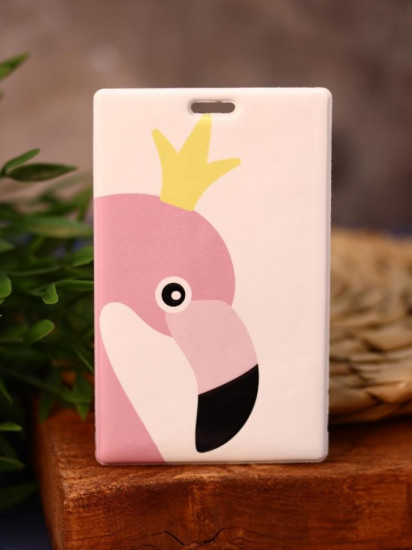 Держатель для карт «Flamingo Face»