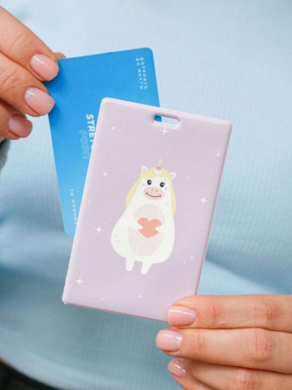 Держатель для карт «Love unicorn»