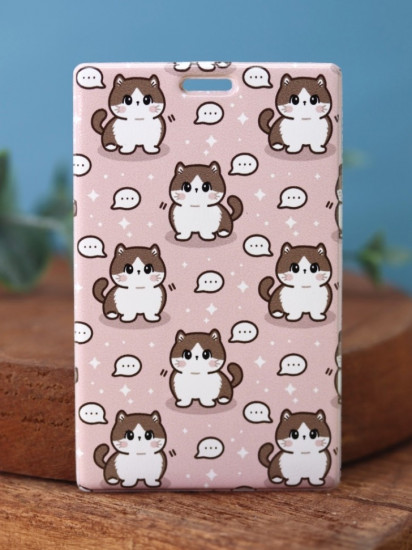 Держатель для карт аниме «Many cute cat»