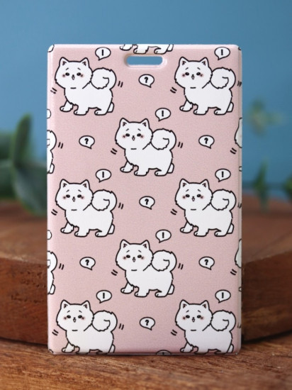 Держатель для карт аниме «Many white cat»