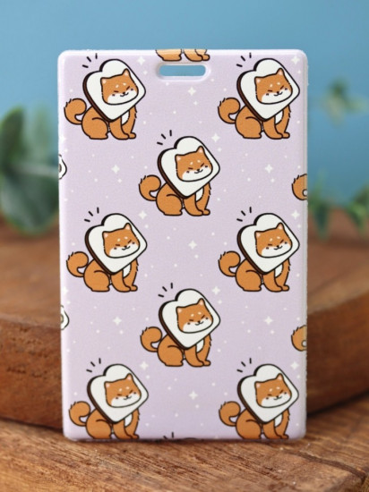 Держатель для карт аниме «Many shiba inu sandwich»