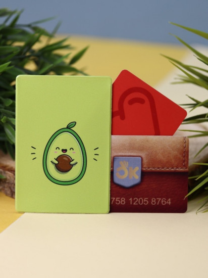 Держатель для карт «Happy avocado»