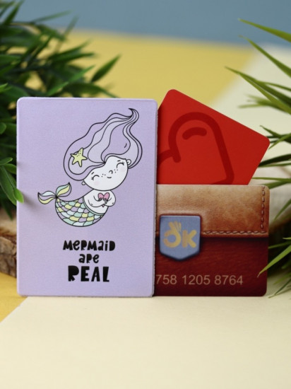 Держатель для карт «Mermaid are real» 