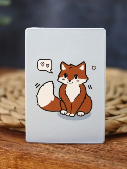Держатель для карт аниме «Fox love» 