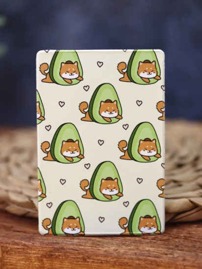 Держатель для карт аниме «Many shiba inu avocado» 