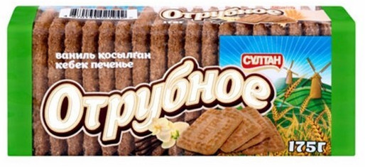 Печенье отрубное с ванилином