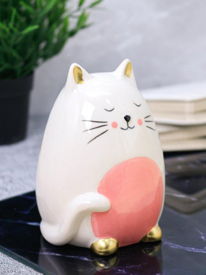 Копилка керамическая «Sleepy cat»