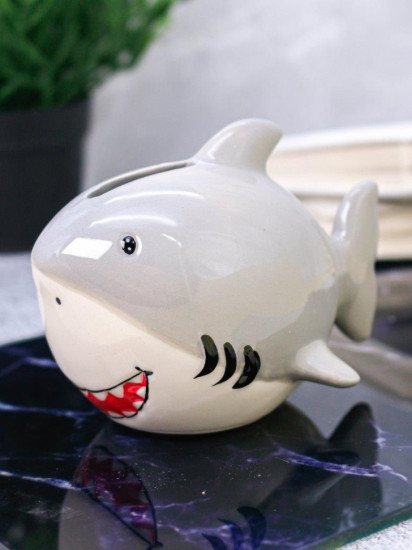 Копилка керамическая «Акула Shark»