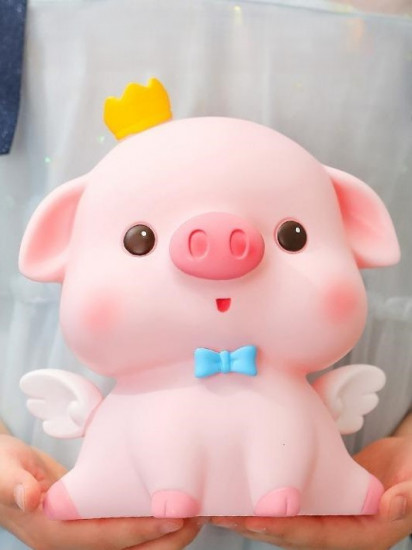 Копилка «Angel pig crown»