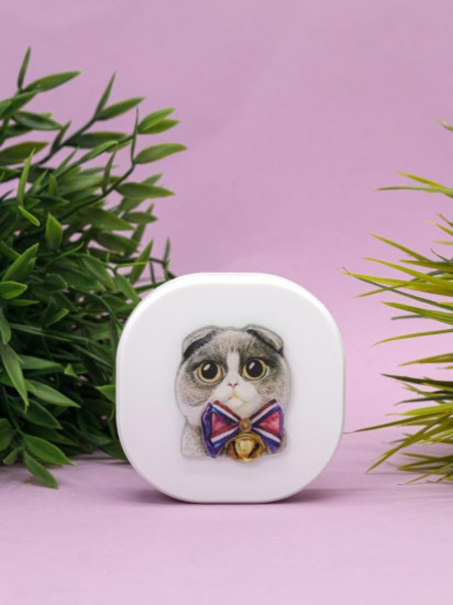 Контейнер для контактных линз «Purebred Cat»