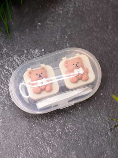 Контейнер для контактных линз «Mood bear»