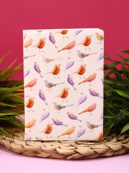 Обложка для паспорта «Bird Pattern»