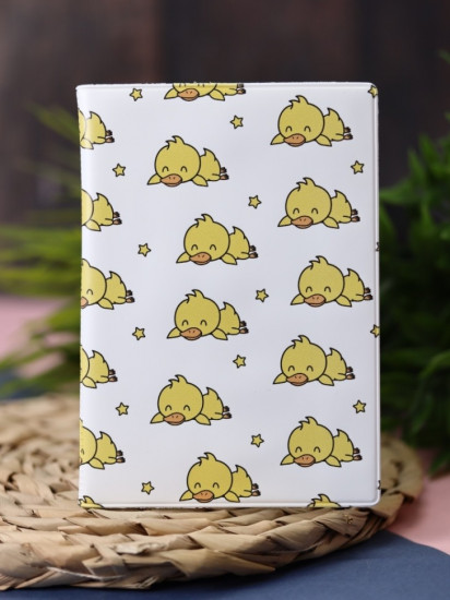 Обложка для паспорта «Sleeping Duck»