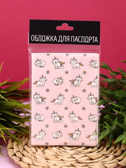 Обложка для паспорта «Catcorn»