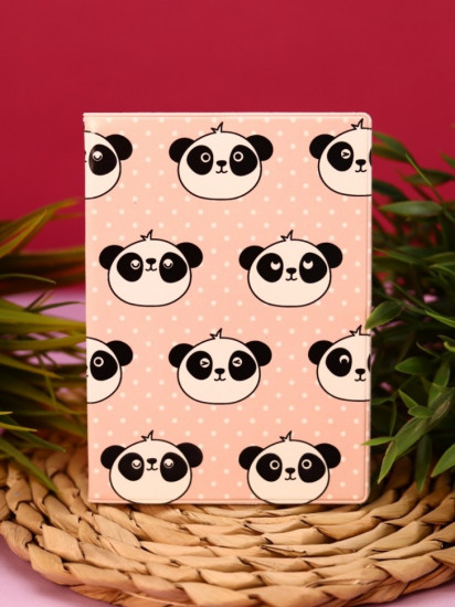 Обложка для паспорта «Panda Dots»