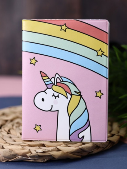 Обложка для паспорта «Rainbow Stars»