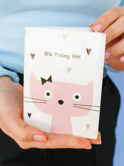 Обложка для паспорта «It's friday, Girl»