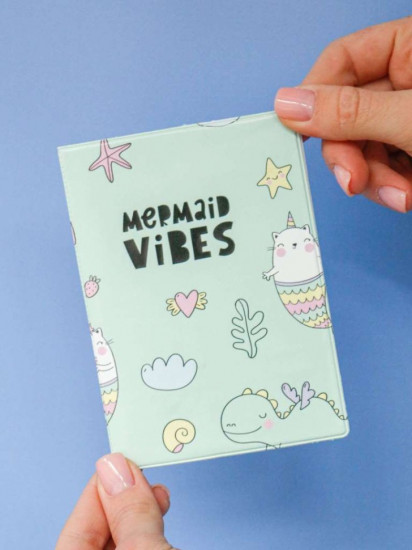 Обложка для паспорта «Mermaid vibes»