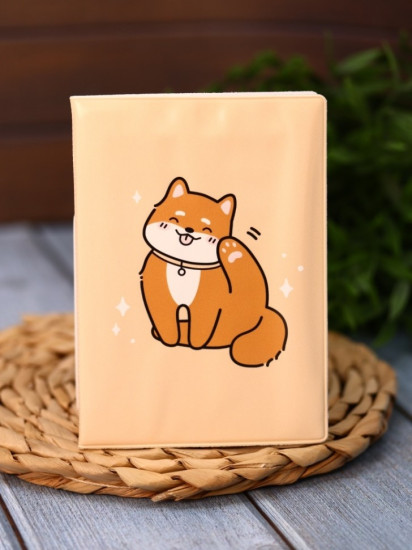 Обложка для паспорта «Shiba inu»