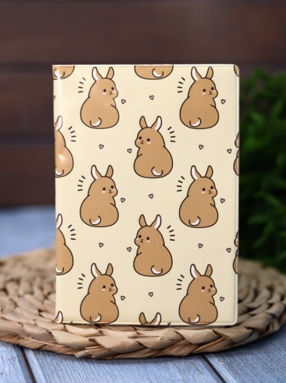 Обложка для паспорта «Many hare»