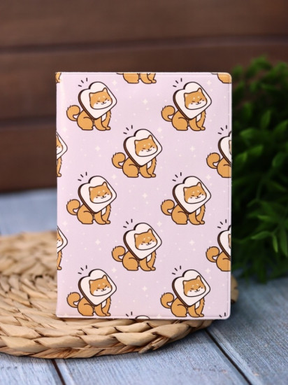 Обложка для паспорта «Many shiba inu sandwich»