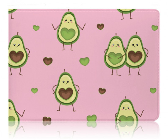 Обложка для студенческого билета «Avocado in love»