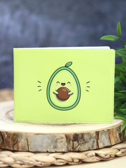Обложка для студенческого билета «Happy Avocado»