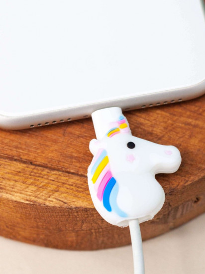 Насадка для провода защитная «Rainbow unicorn»