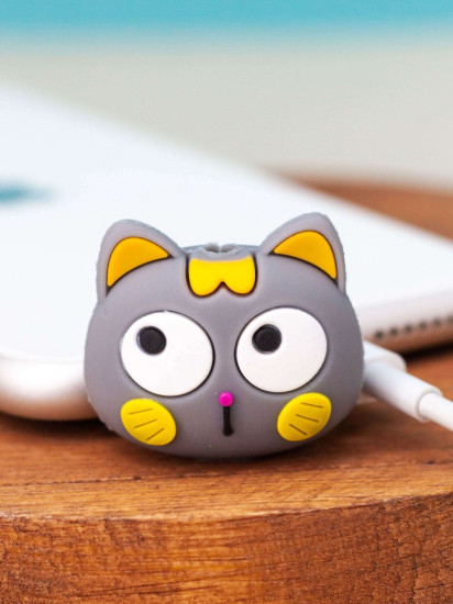 Насадка для провода защитная «Surprised cat»