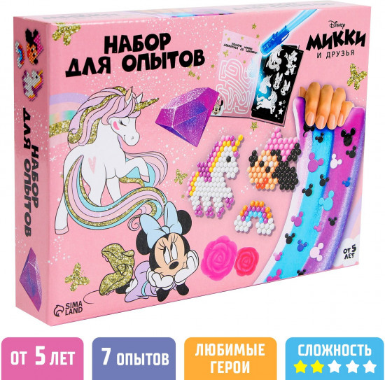 Набор для опытов «Минни Маус. Единорог»