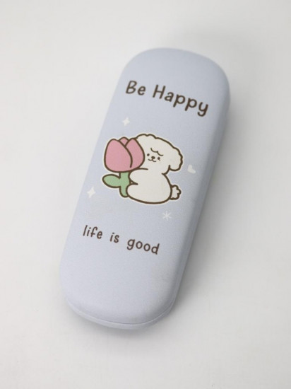 Чехол для очков «Be happy life is good»