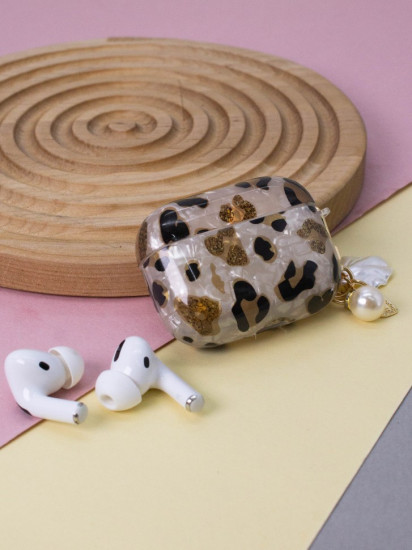 Чехол для AirPods Pro «Leo print»