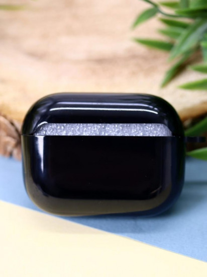 Чехол для AirPods Pro «Black mono»