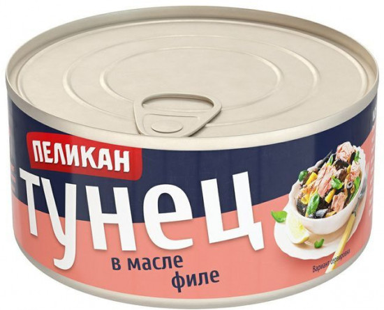 Филе тунца в масле