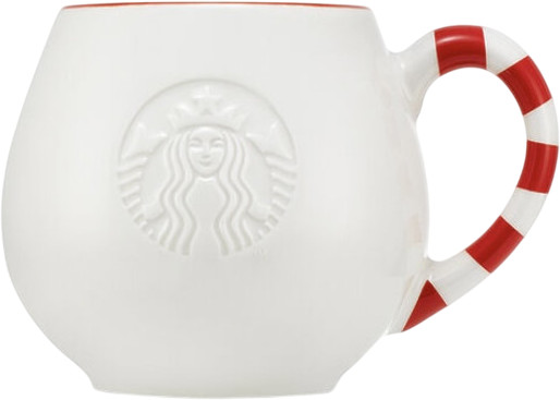 Кружка «Mug White Candycane Handle»