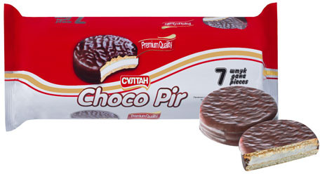 Печенье с зефирной прослойкой в шоколаде «Choco Pir»