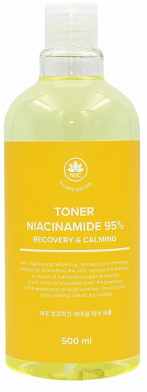 Тонер для лица омолаживающий ниацинамид «Toner Niacinamide 95% Recovery & Calming»