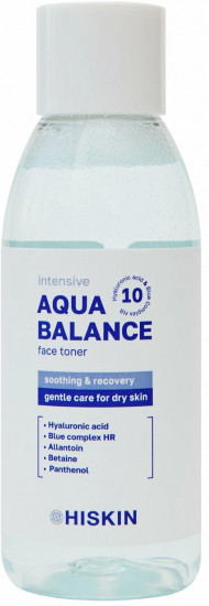Тонер для лица успокаивающий с фитокомплексом и гиалуроновой кислотой «Aqua Balance Face Toner»