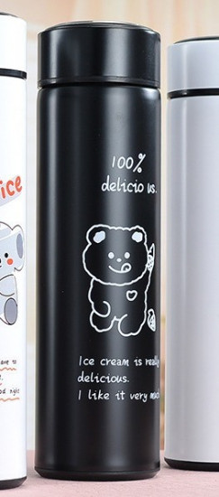 Термос с датчиком температуры «Sweet bear»