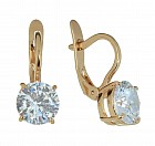 Серьги «Нафа» (покрытие - позолота)