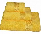 Полотенце махровое гладкокрашеное "Venezia" (Cleanelly, 50х90, цвет желтый)