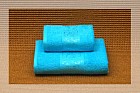 Полотенце махровое гладкокрашеное "Estro" (Cleanelly, 50х90, цвет бирюзовый)