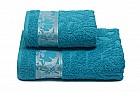 Полотенце махровое гладкокрашеное «Scapo» (Cleanelly, 50х90, цвет морской волны)