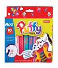 Краски объемные"Puffy", 10 цветов