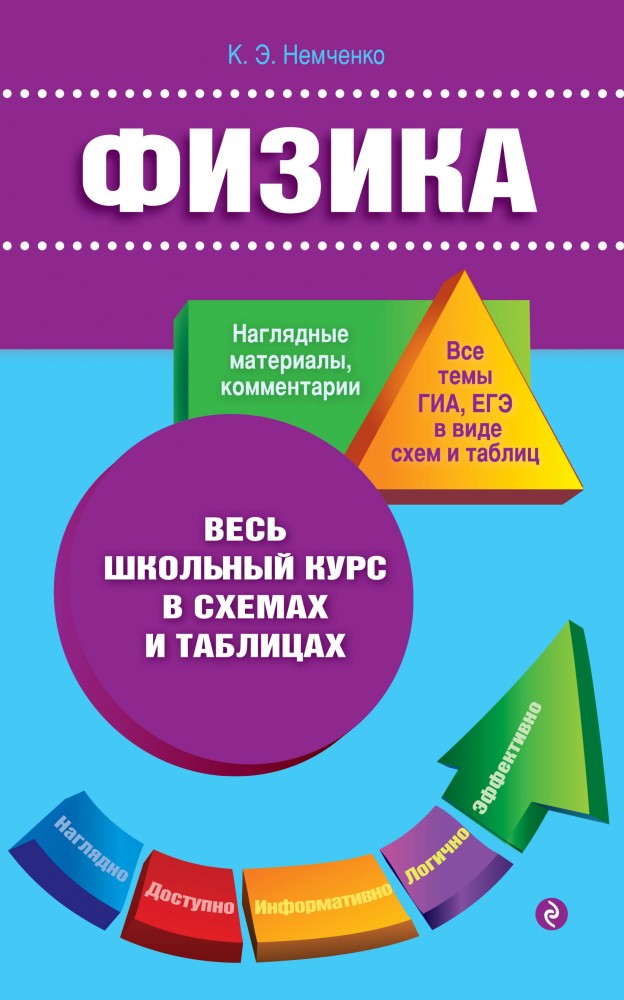 Физика | Весь школьный курс в схемах и таблицах (обложка)