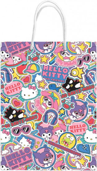 Пакет подарочный «Hello Kitty and friends»