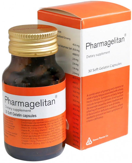 Мультивитаминные таблетки «Pharmagelitan»