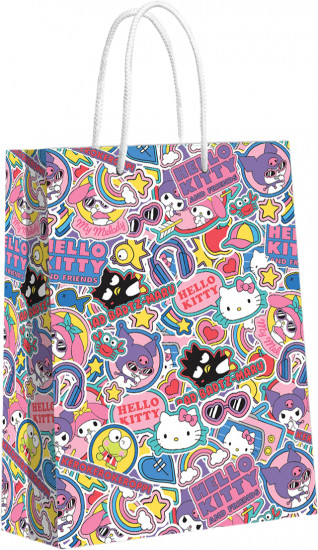 Пакет подарочный «Hello Kitty and friends»