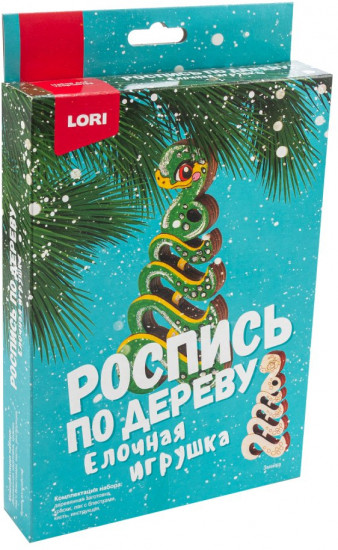 Набор для росписи по дереву «Змейка»