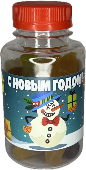 Мармелад в баночке «Снеговичок»